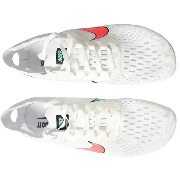 Nike Zoom Victory Elite 2 White Track Racing Spikes - Picture 3 of 9